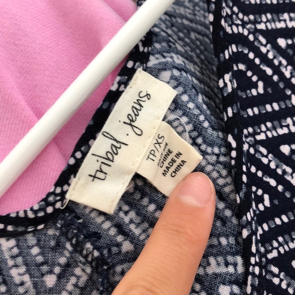 Navy blue tank top - Picture 3 of 3